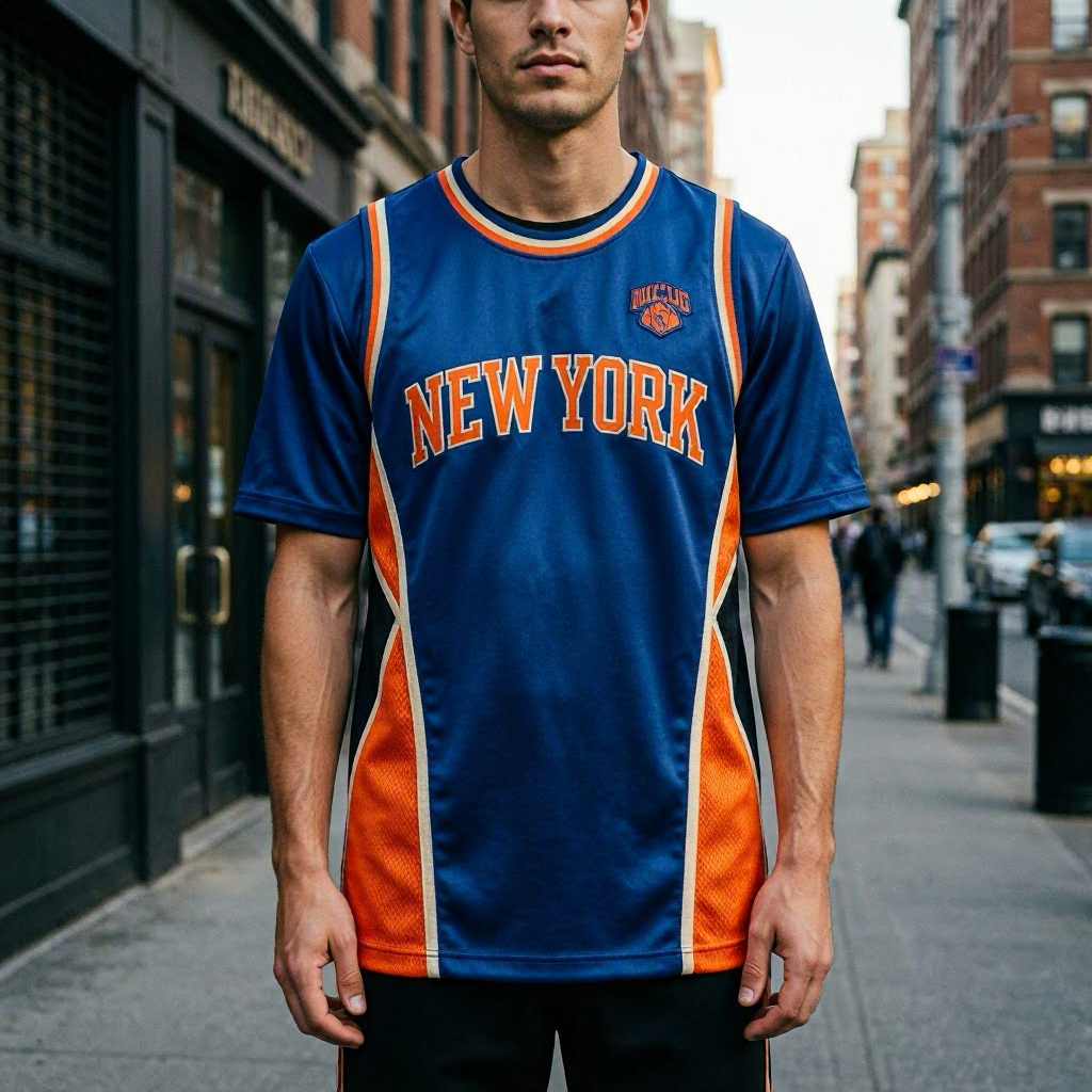 Clairiss Knicks Home Jersey