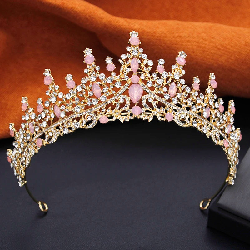 Bridal Tiara & Jewelry Set – 3 Piece Wedding Crown