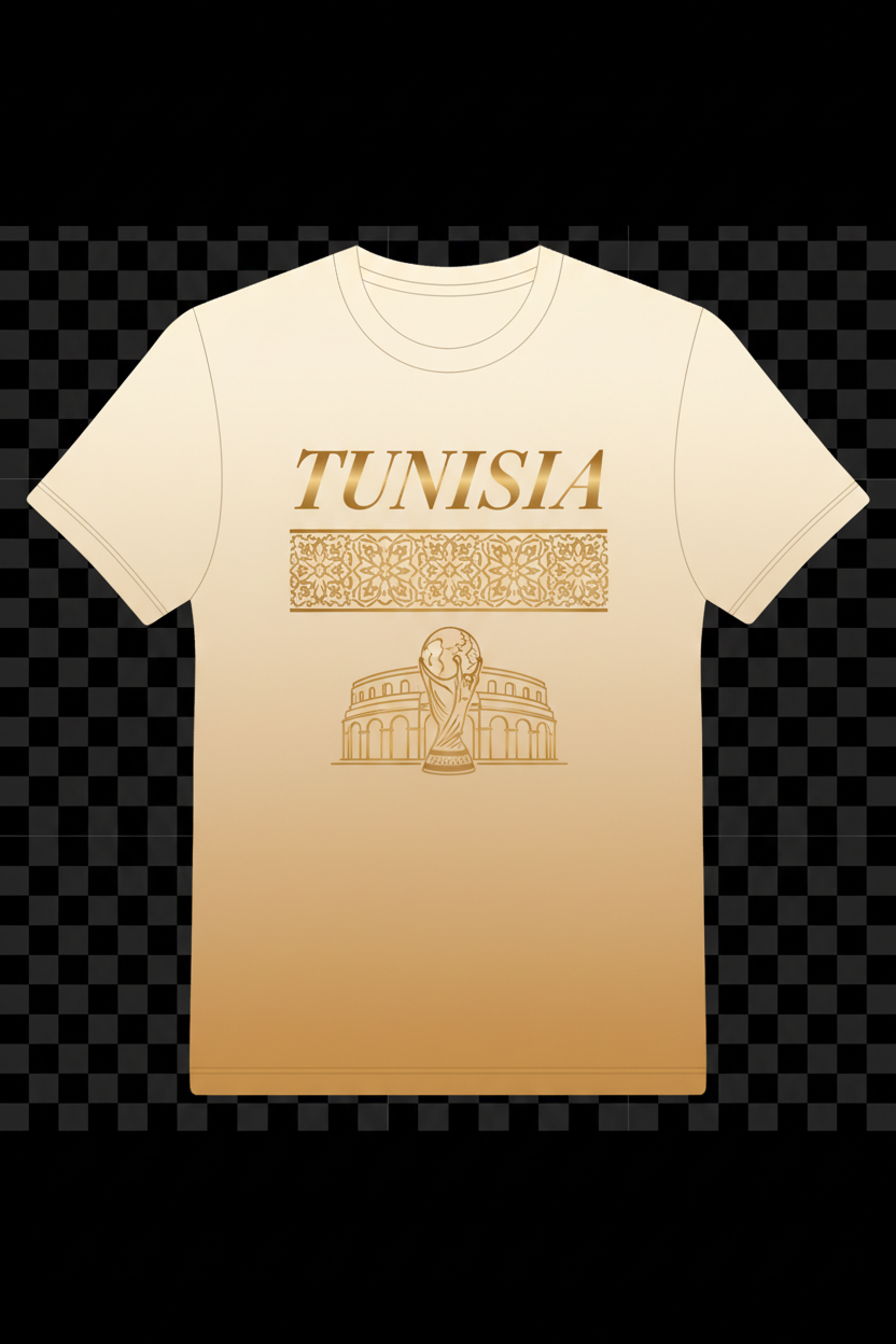 Tunisia Resort-Luxury World Cup 2026 T-Shirt