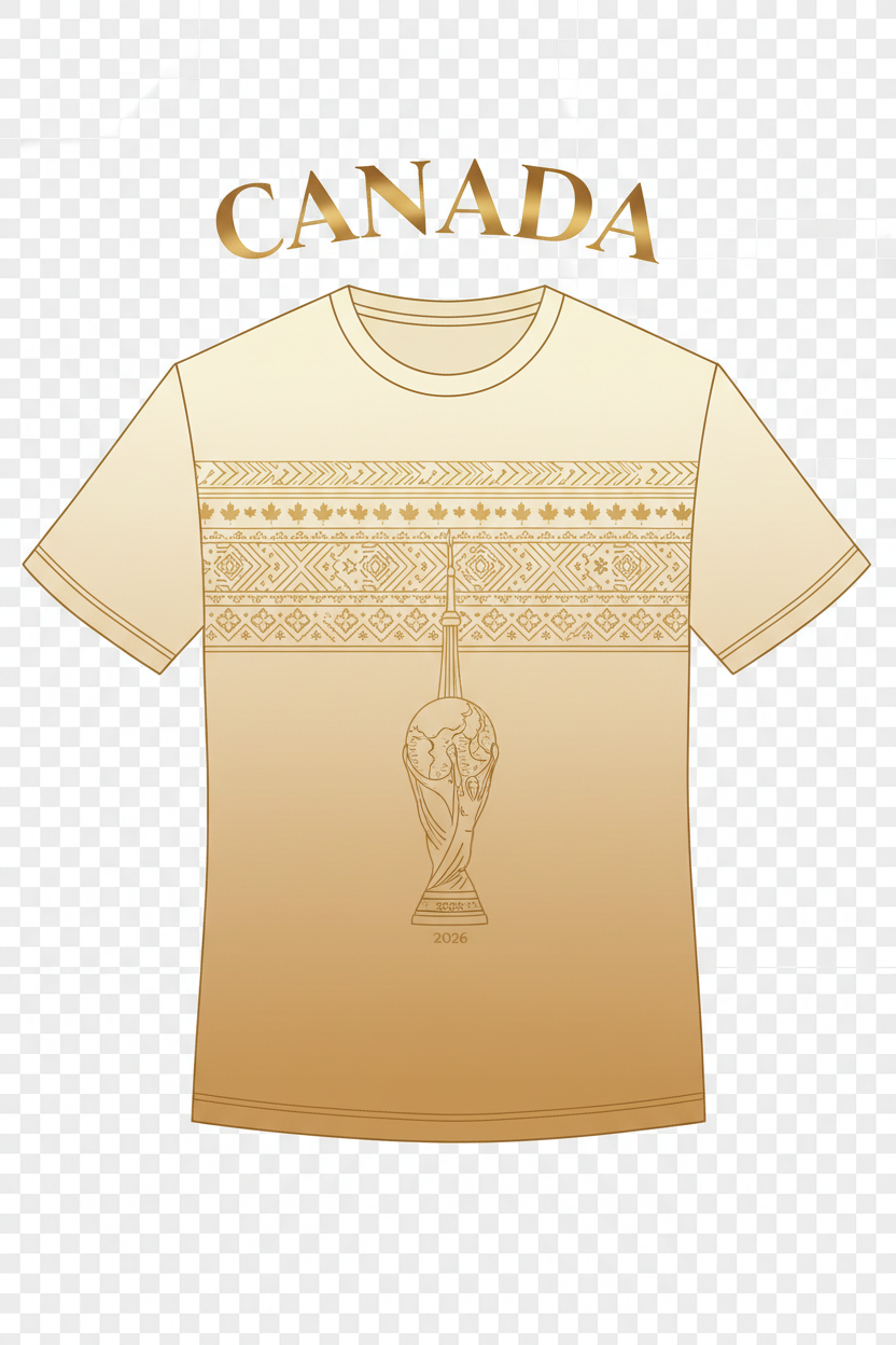 Canada Resort-Luxury World Cup 2026 T-Shirt Design