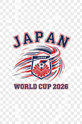 Japan Sport-Centric World Cup 2026 T-Shirt Design