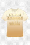 Belgium Resort-Luxury World Cup 2026 T-Shirt Design