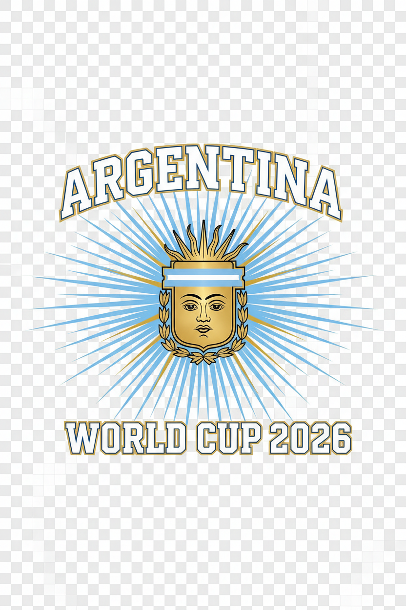 Argentina Sport-Centric World Cup 2026 T-Shirt