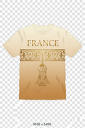 France World Cup 2026 Resort-Luxury T-Shirt | Fan Edition