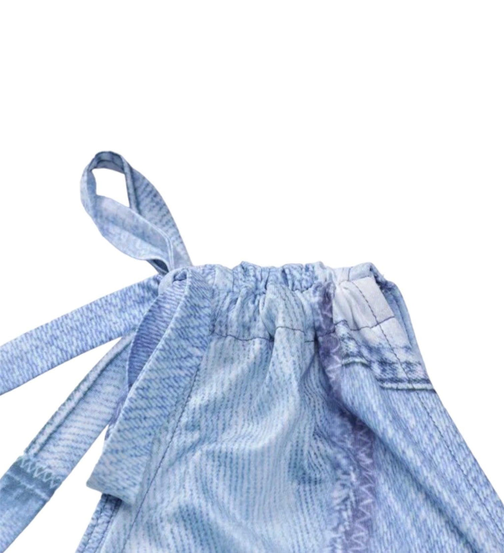 It’s Giving Denim Top
